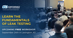 FREE Leak Testing Seminar in Lexington, KY