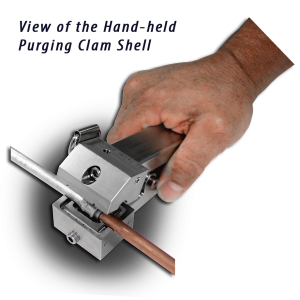Leak Testing Hand Held Clam Shell