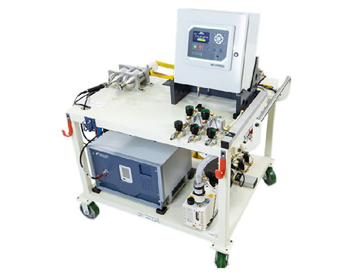 TracerMate II on a cart with additional instrumentation 