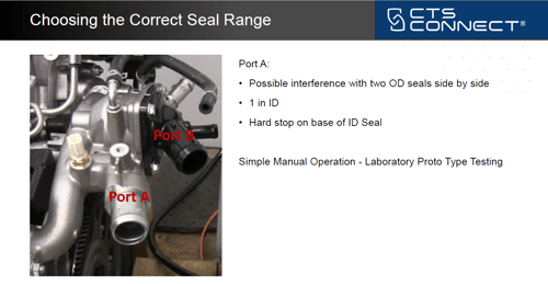 choosing correct seal range