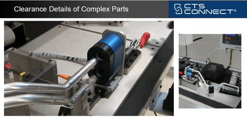 clearance details of complex parts