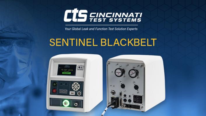 CTS adds more capability to its versatile Sentinel Blackbelt leak tester