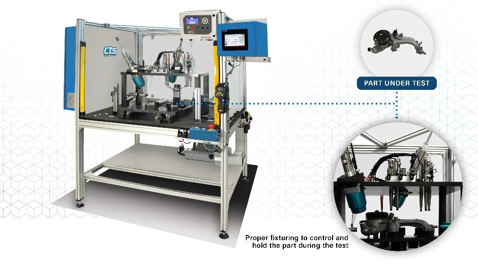 CTS Leak Test Station - Fixturing - Control-1