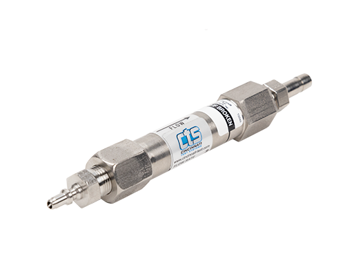 Angled CTS U2M 1/4 Leak Standard on white background