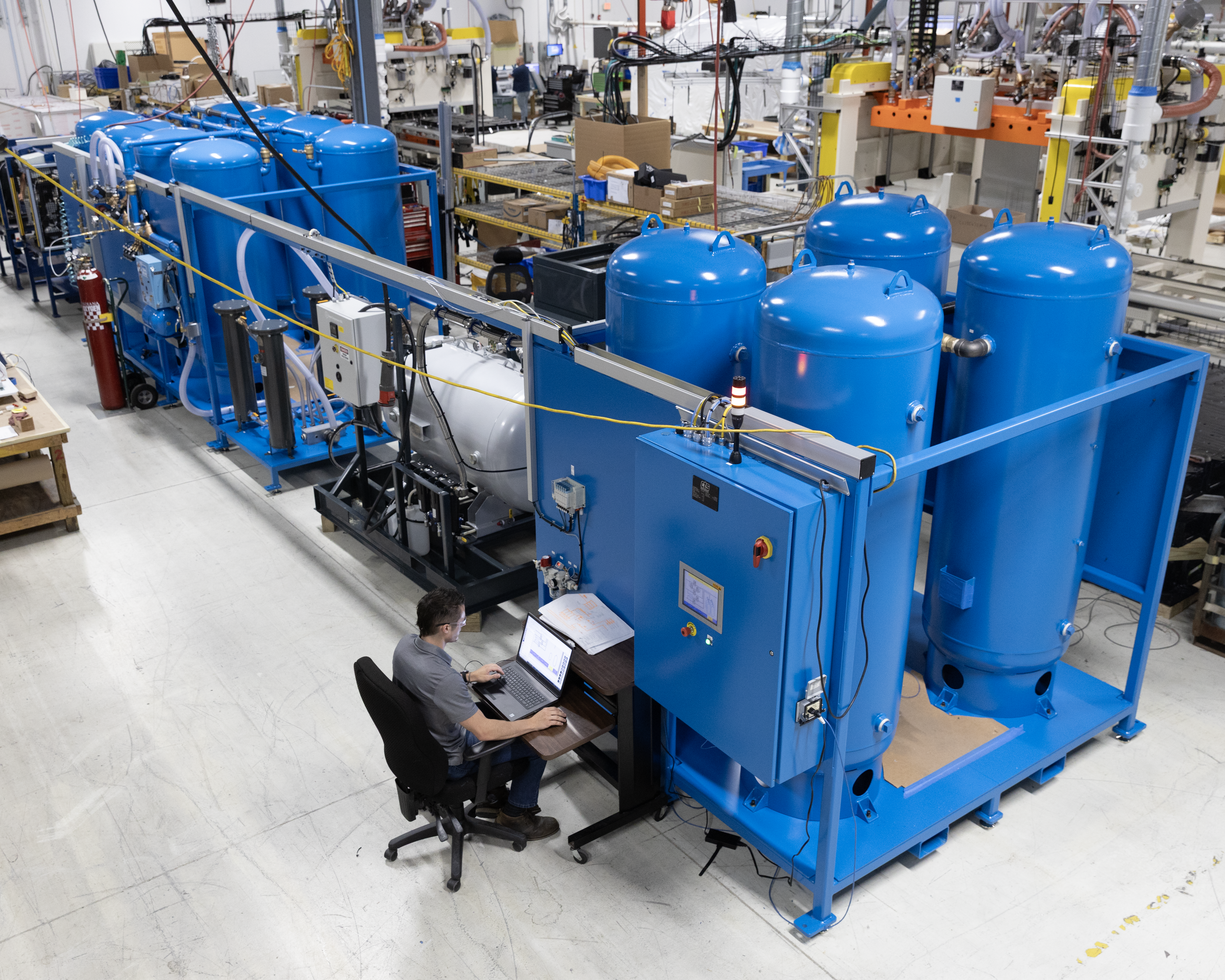 tracer gas helium relclaim